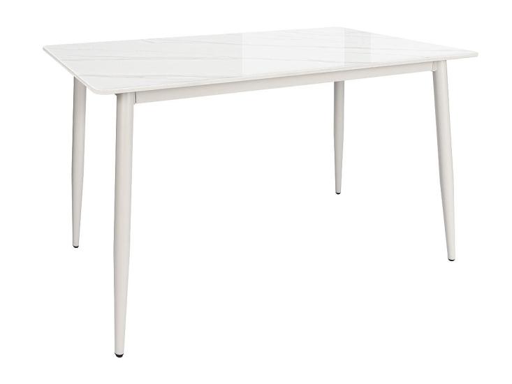 Стол прямоугольный Uni-Form-S2.2B SGrey / White Gloss Marble