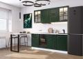Кухня Дублин-03 Special Green / Белый - изображение 1