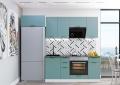 Кухня Флэт-01 Grey-green In 2S