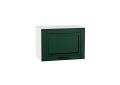 Шкаф верхний горизонтальный Дублин 450 Special Green / Белый