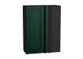 Шкаф верхний прямой угловой Дублин 700Н Special Green / Graphite