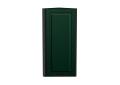 Шкаф верхний торцевой Дублин 300Н Special Green / Graphite