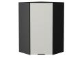 Шкаф верхний угловой Евро 590Н Агат / Graphite