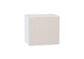 Шкаф верхний горизонтальный Фьюжн 500Н Cream Silk / Белый