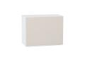 Шкаф верхний горизонтальный Фьюжн 600Н Cream Silk / Белый