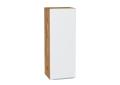 Шкаф верхний Фьюжн 350Н Silky White / Дуб Вотан