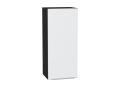 Шкаф верхний Фьюжн 400Н Silky White / Graphite