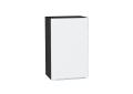Шкаф верхний Фьюжн 450 Silky White / Graphite