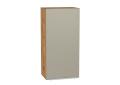 Шкаф верхний Фьюжн 450Н Silky Grey / Дуб Вотан