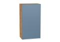 Шкаф верхний Фьюжн 500Н Silky Blue / Дуб Вотан