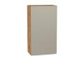 Шкаф верхний Фьюжн 500Н Silky Grey / Дуб Вотан