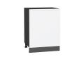 Шкаф нижний Фьюжн 600М Silky White / Graphite