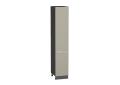 Шкаф пенал Фьюжн 400 (для верхних шкафов 720) Silky Grey / Graphite