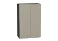 Шкаф верхний Фьюжн 600Н Silky Grey / Graphite