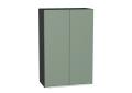 Шкаф верхний Фьюжн 600Н Silky Mint / Graphite