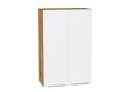 Шкаф верхний Фьюжн 600Н Silky White / Дуб Вотан