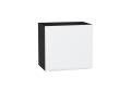 Шкаф верхний горизонтальный Фьюжн 500Н Silky White / Graphite