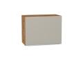 Шкаф верхний горизонтальный Фьюжн 600Н Silky Grey / Дуб Вотан