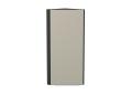 Шкаф верхний торцевой Фьюжн 300Н Silky Grey / Graphite