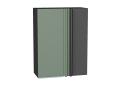Шкаф верхний прямой угловой Фьюжн 700Н Silky Mint / Graphite