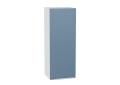 Шкаф верхний Фьюжн 350Н Silky Blue / Белый