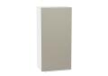 Шкаф верхний Фьюжн 400Н Silky Grey / Белый