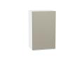 Шкаф верхний Фьюжн 450 Silky Grey / Белый