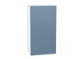 Шкаф верхний Фьюжн 500Н Silky Blue / Белый