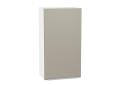 Шкаф верхний Фьюжн 500Н Silky Grey / Белый