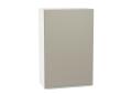 Шкаф верхний Фьюжн 600МН Silky Grey / Белый