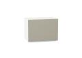 Шкаф верхний горизонтальный Фьюжн 500 Silky Grey / Белый