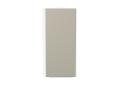Шкаф верхний торцевой Фьюжн 300Н Silky Grey / Белый