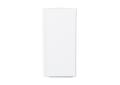 Шкаф верхний торцевой Фьюжн 300Н Silky White / Белый