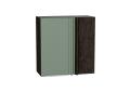 Шкаф верхний прямой угловой Фьюжн 700Н Silky Mint / Белый