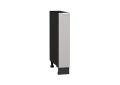 Нижняя бутылочница Фьюжн 150 Silky Light Grey / Graphite