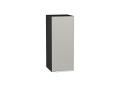 Шкаф верхний Фьюжн 300 Silky Light Grey / Graphite