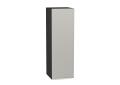 Шкаф верхний Фьюжн 300Н Silky Light Grey / Graphite