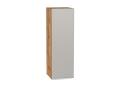 Шкаф верхний Фьюжн 300Н Silky Light Grey / Дуб Вотан
