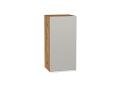 Шкаф верхний Фьюжн 350 Silky Light Grey / Дуб Вотан