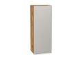 Шкаф верхний Фьюжн 350Н Silky Light Grey / Дуб Вотан