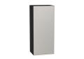 Шкаф верхний Фьюжн 400Н Silky Light Grey / Graphite