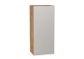 Шкаф верхний Фьюжн 400Н Silky Light Grey / Дуб Вотан