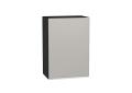 Шкаф верхний Фьюжн 500 Silky Light Grey / Graphite