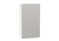 Шкаф верхний Фьюжн 500Н Silky Light Grey / Белый