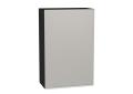 Шкаф верхний Фьюжн 600МН Silky Light Grey / Graphite