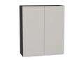 Шкаф верхний Фьюжн 800Н Silky Light Grey / Graphite