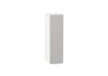 Верхняя бутылочница Фьюжн 200 Silky Light Grey / Белый