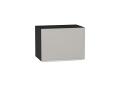 Шкаф верхний горизонтальный Фьюжн 500 Silky Light Grey / Graphite