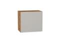 Шкаф верхний горизонтальный Фьюжн 500Н Silky Light Grey / Дуб Вотан