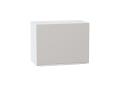 Шкаф верхний горизонтальный Фьюжн 600Н Silky Light Grey / Белый